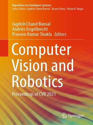 cover image of Computer Vision and Robotics
